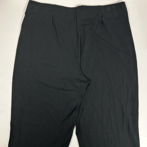 J.Jill Wearever Collection Forward Seam Slim Ankle Pull On Pants Black Petite M - Picture 7 of 11